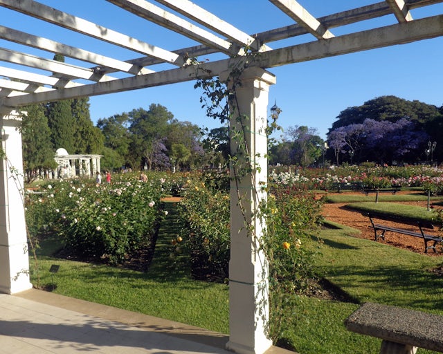 El Rosedal de Palermo, Buenos Aires Argentina