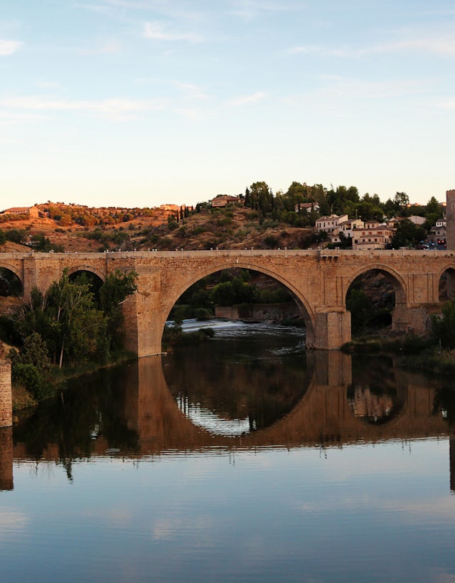 Puente de San Martín de Toledo, Toledo. Espanha