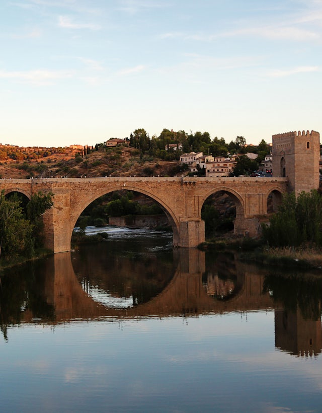 Puente de San Martín de Toledo, Toledo. Espanha