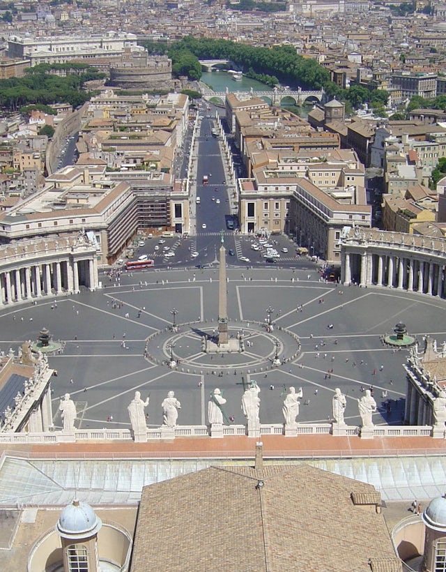 Praça de São Pedro, Roma. Itália
