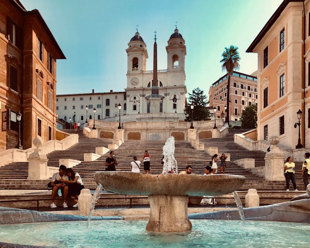 Praça Espanha, Roma. Itália