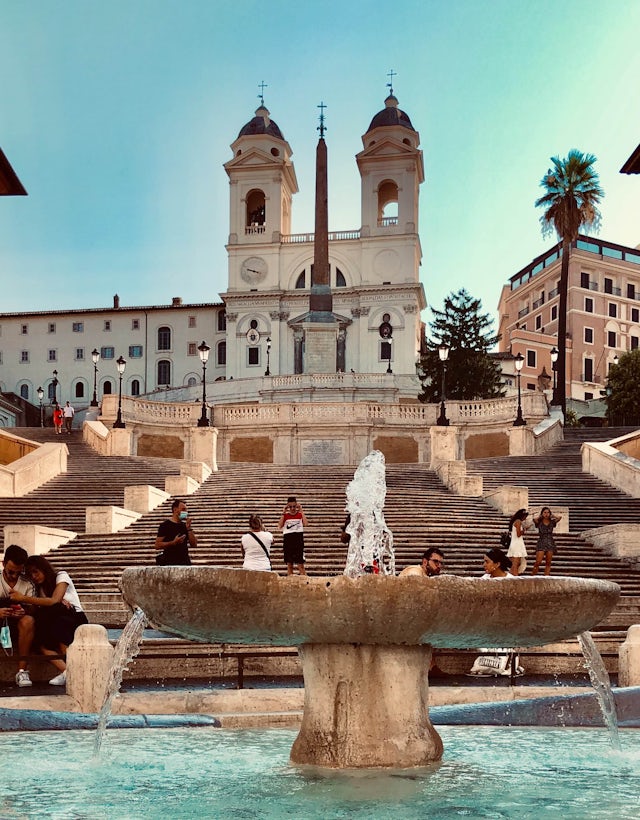 Praça Espanha, Roma. Itália