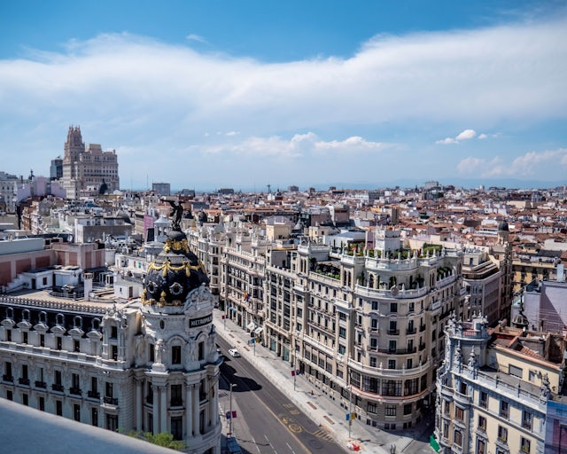 Gran Via, Madrid. Espanha