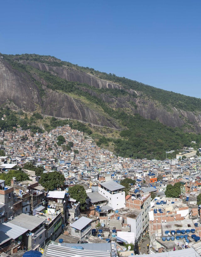 Favela da Rocinha, Rio de Janeiro Brasil