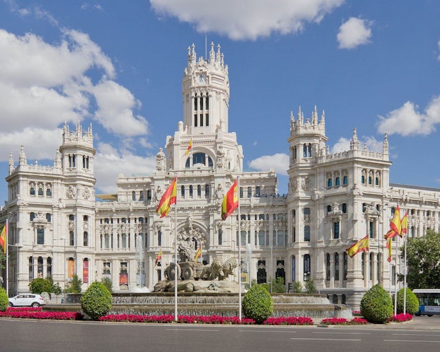Plaza de Cibeles, Madrid. Espanha
