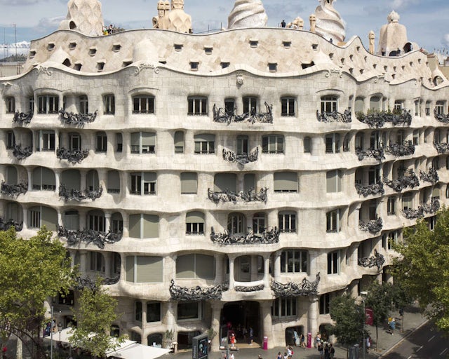 Casa Mila La Pedrera, Barcelona. Espanha