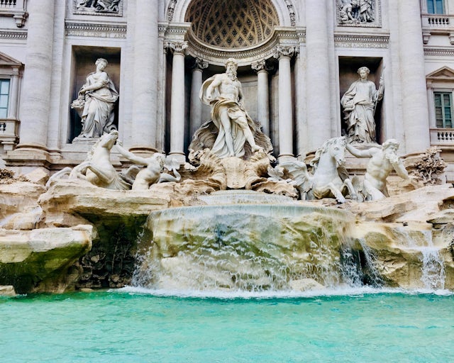 Fontana Di Trevi, Roma. Itália
