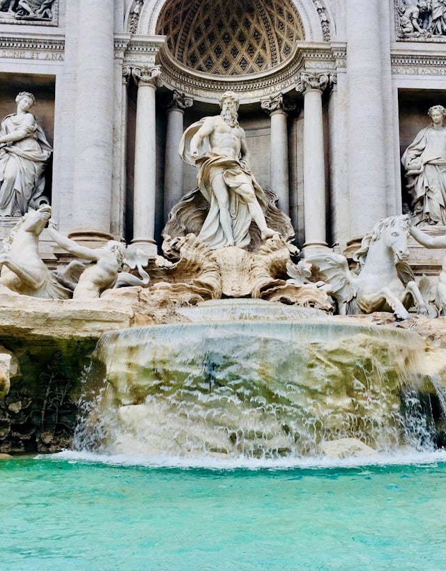 Fontana Di Trevi, Roma. Itália