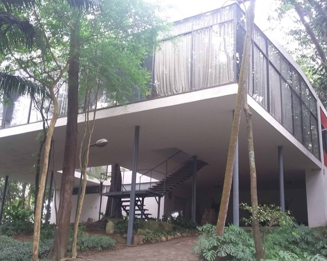 Casa de Vidro de Lina Bo Bardi, São Paulo. Brasil