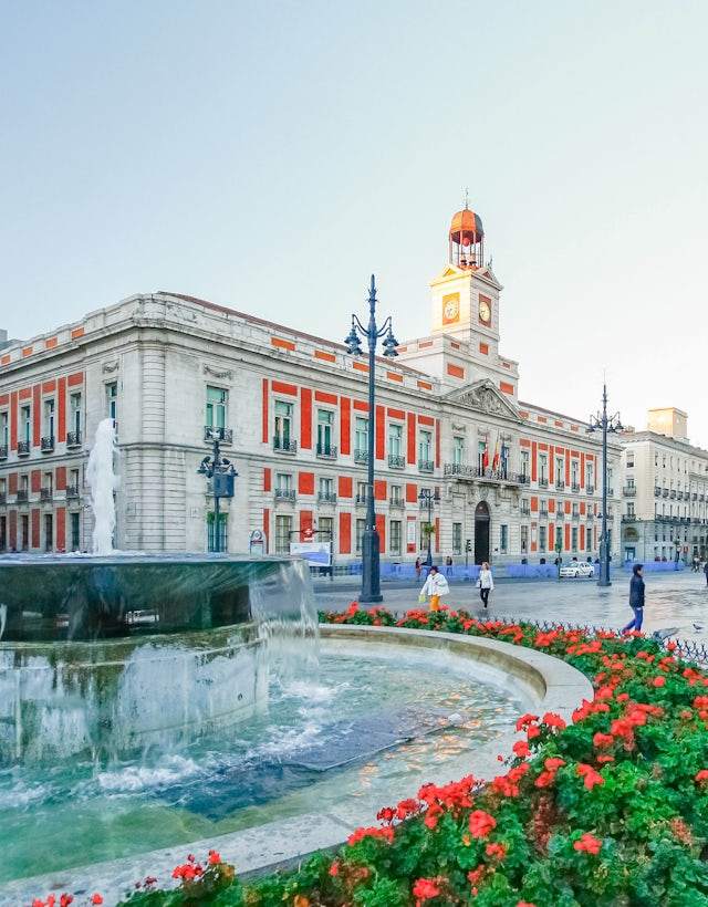 Puerta del Sol, Madrid. Espanha