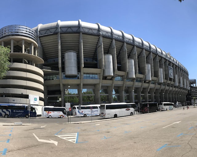 Estádio Santiago Bernabéu, Madrid. Espanha