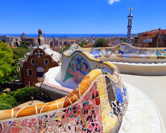 Park Guell, Barcelona. Espanha