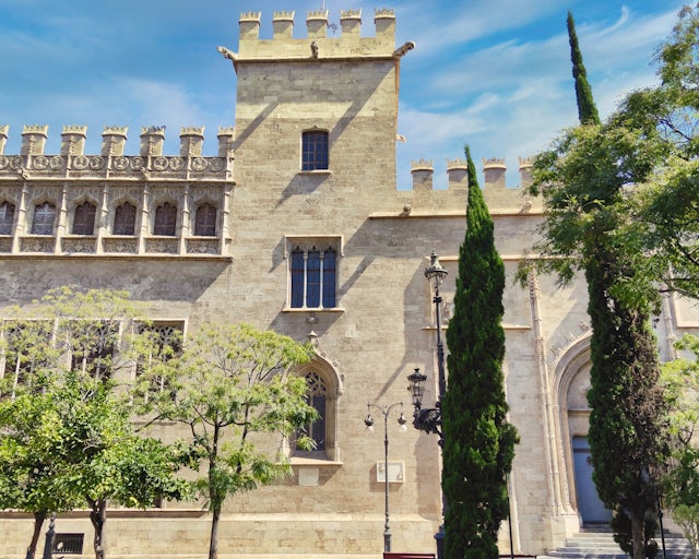 Lonja de La Seda. Valência. Espanha