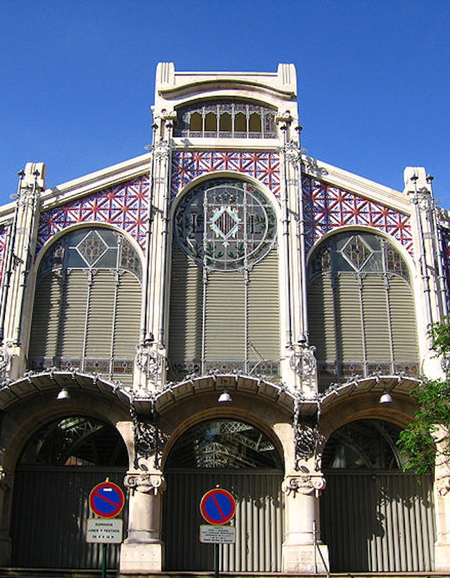 Mercado Central de Valência, Valência. Espanha