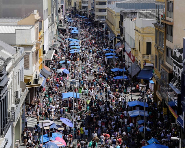 Rua 25 de Março, São Paulo Brasil