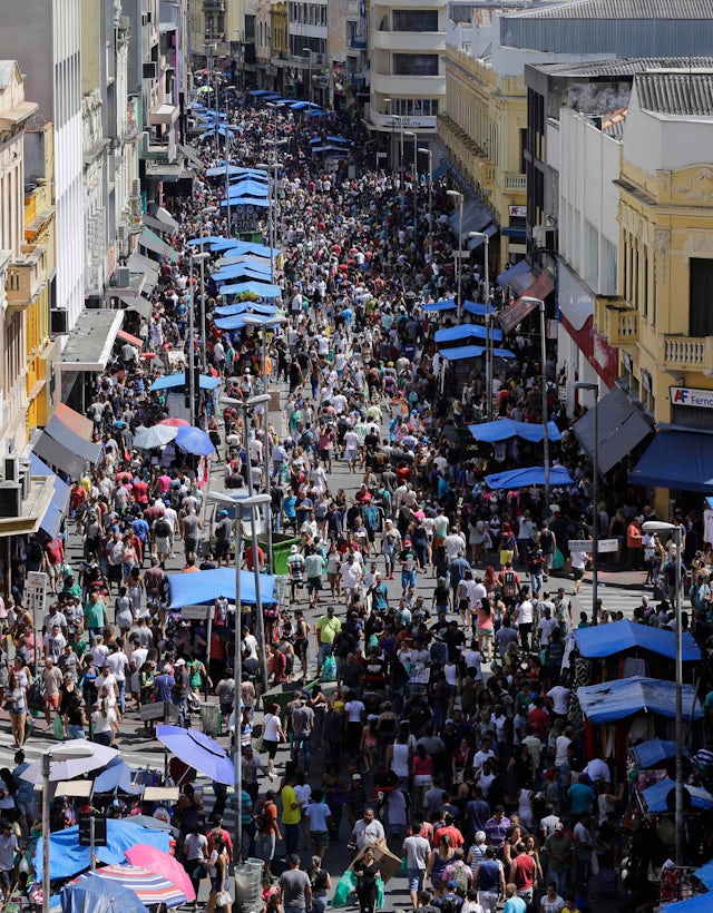 Rua 25 de Março, São Paulo Brasil