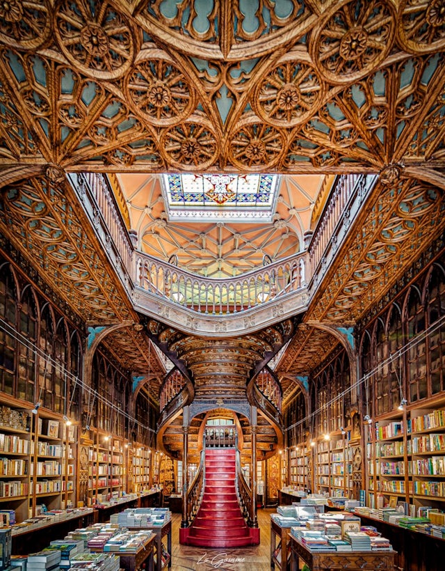 Livraria Lello, Porto. Portugal