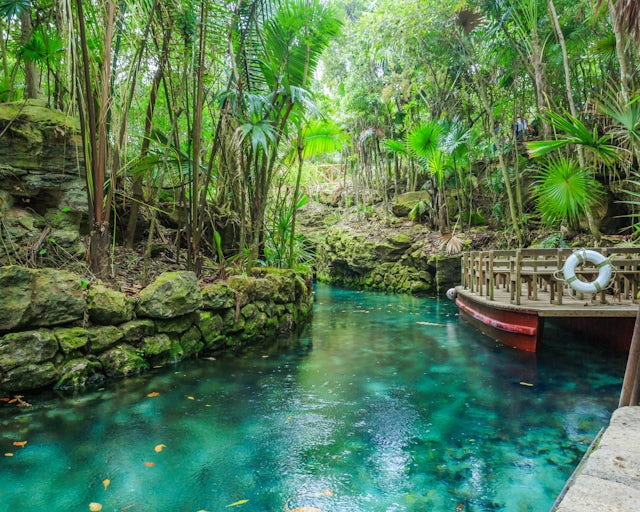 Parque Eco-Arqueológico Xcaret, Cancún México