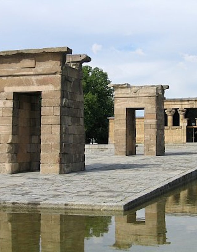 Templo de Debod, Madrid. Espanha