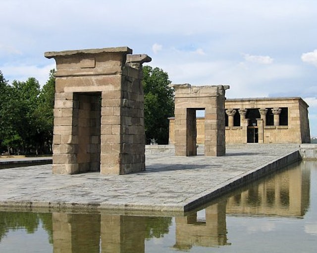 Templo de Debod, Madrid. Espanha