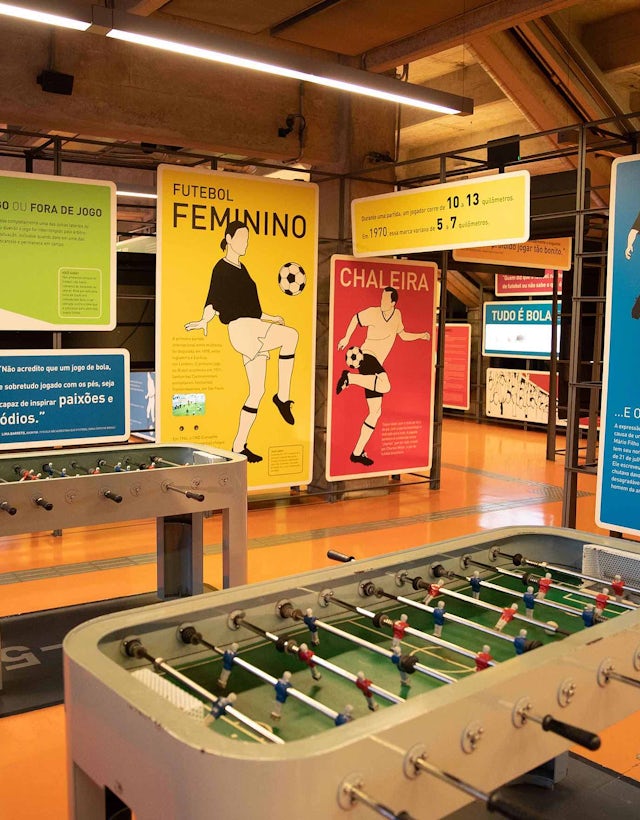 Museu do Futebol, São Paulo. Brasil
