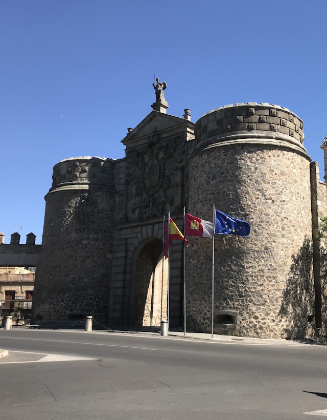 Puerta de Bisagra, Toledo. Espanha