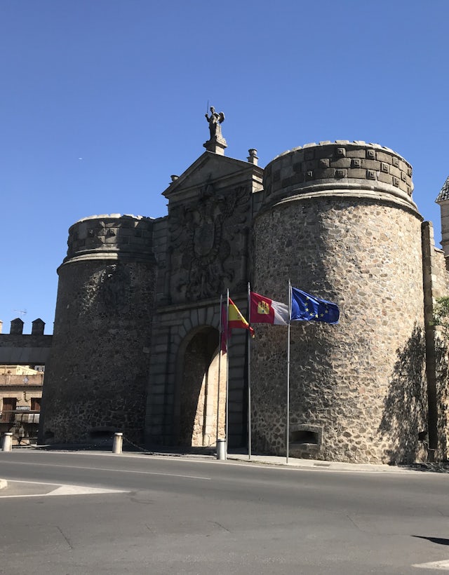 Puerta de Bisagra, Toledo. Espanha