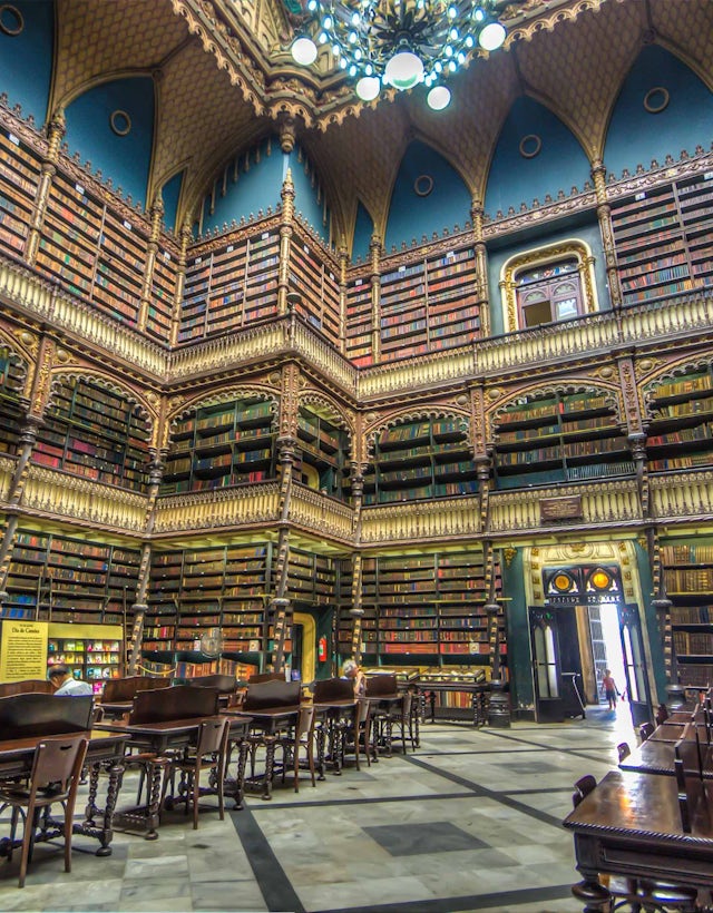 Real Gabinete Português de Leitura, Rio de Janeiro Brasil