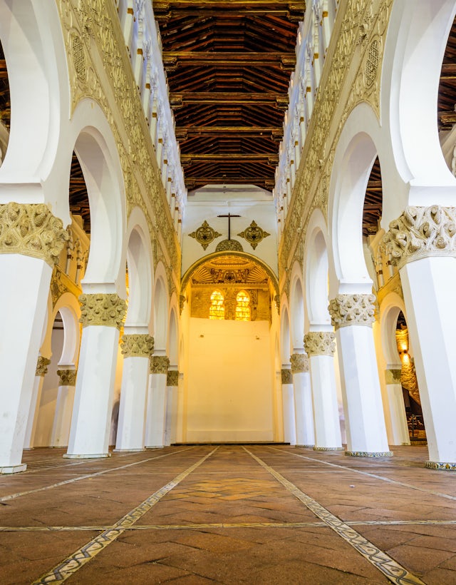 Sinagoga Santa Maria La Blanca, Toledo. Espanha