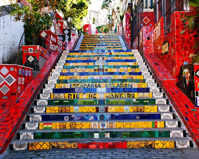 Escadaria Selarón, Rio de Janeiro Brasil