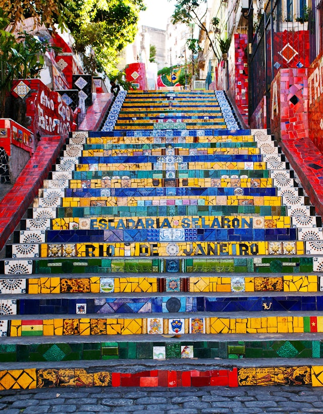 Escadaria Selarón, Rio de Janeiro Brasil