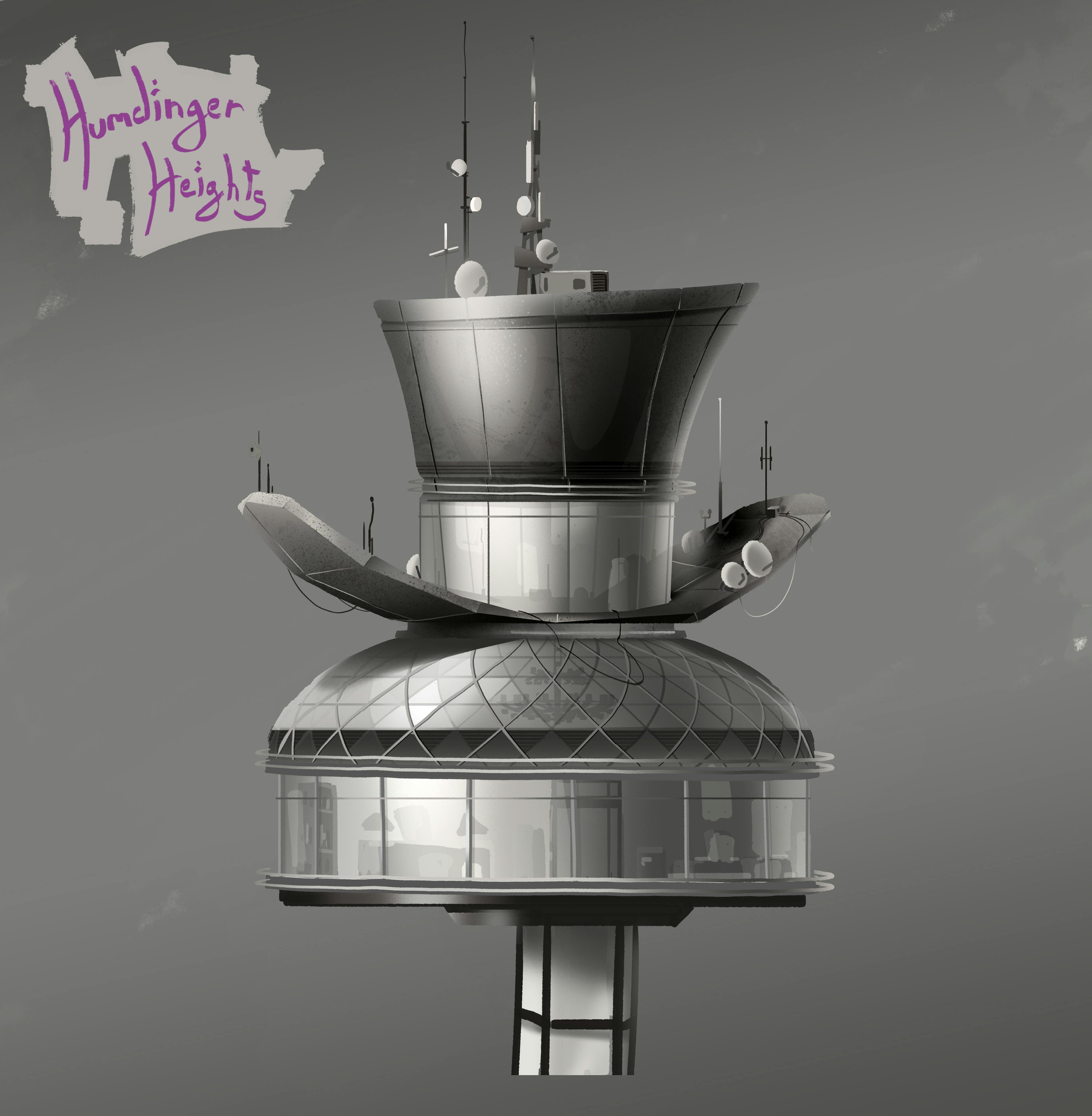 Concept art of the tower, Paw Patrol, concept art, Tristan Ménard