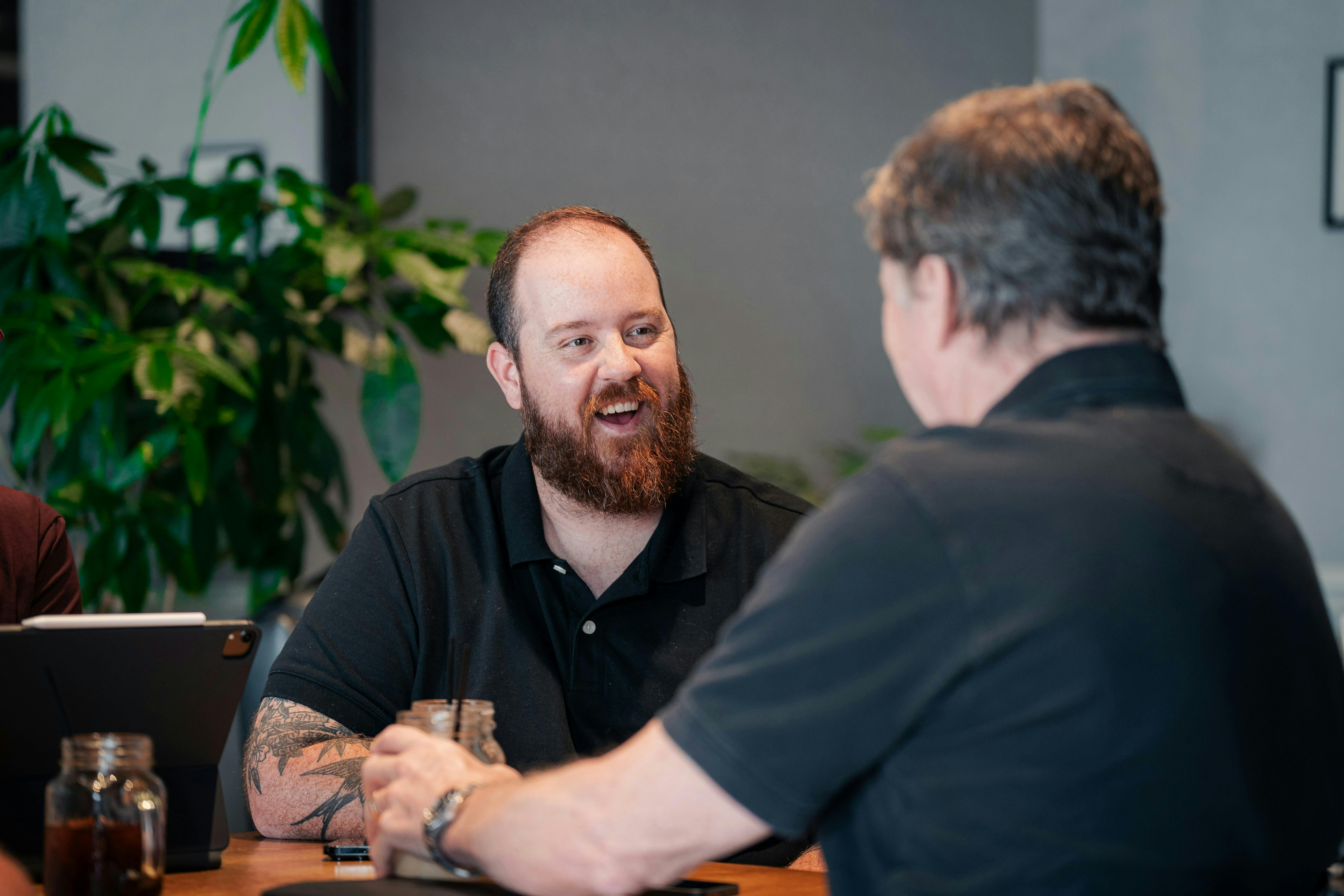 veteran preparing for interview