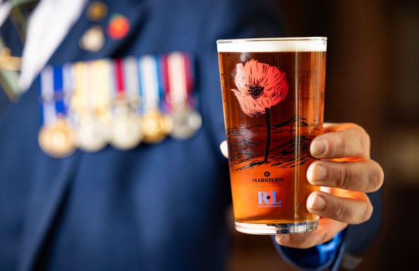 Marston pubs poppy day 2025