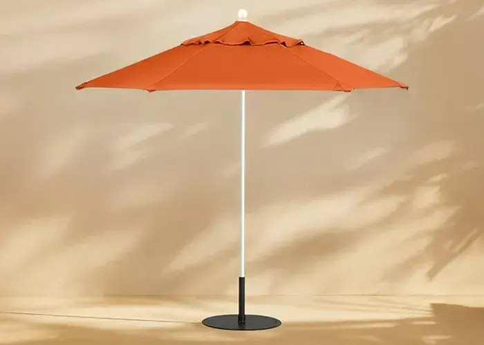 commercial patio table with umbrella Commercial Tempered Glass and Steel Patio Table with Umbrella Hole - N/A