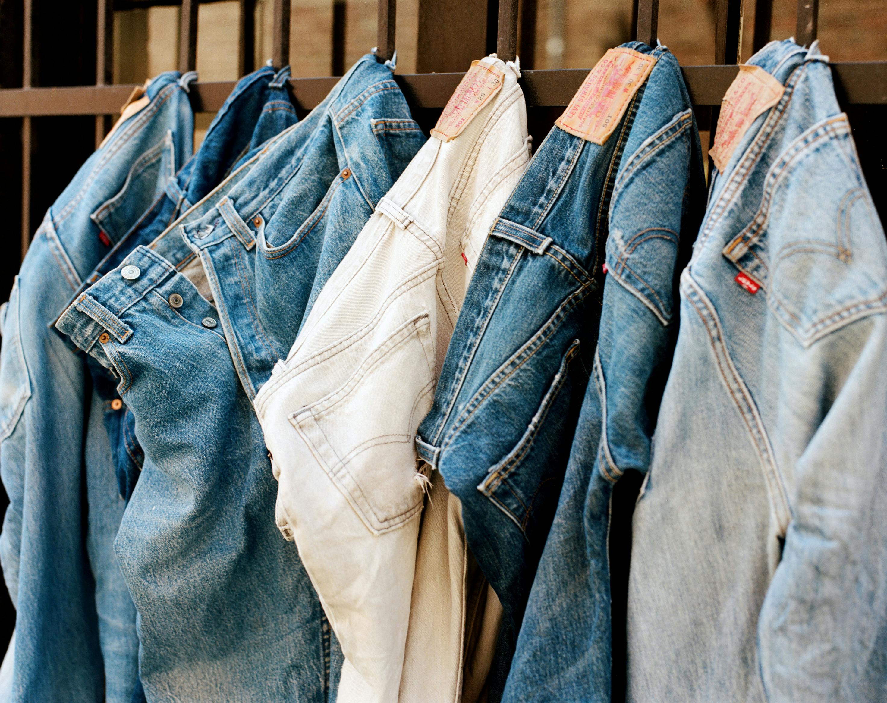 Gespierd noot Aan het water Thrift and Vintage Levi's Jeans and Trucker Jackets