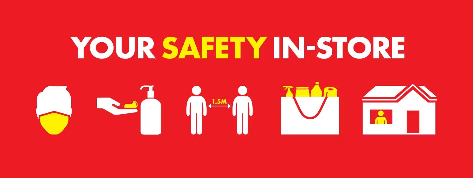 Your safety in-store