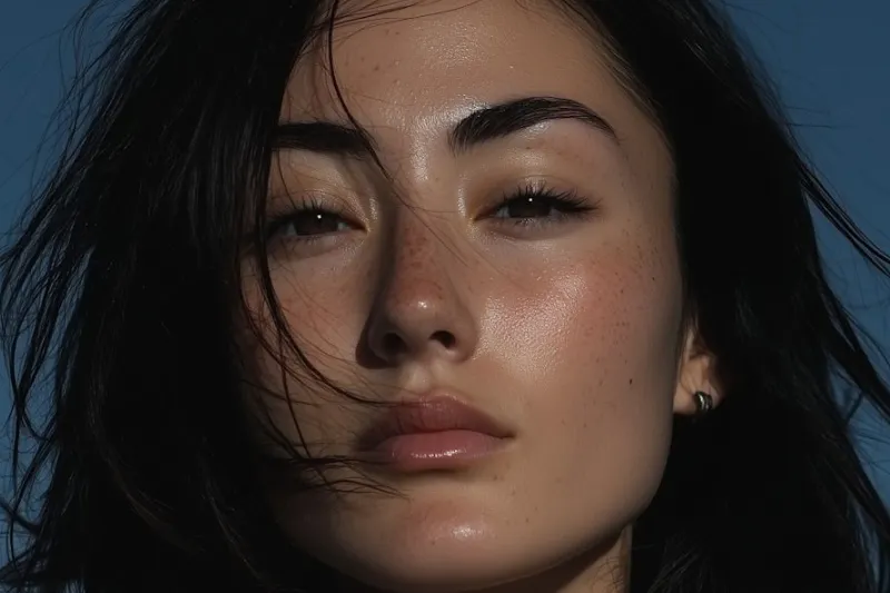Close up face