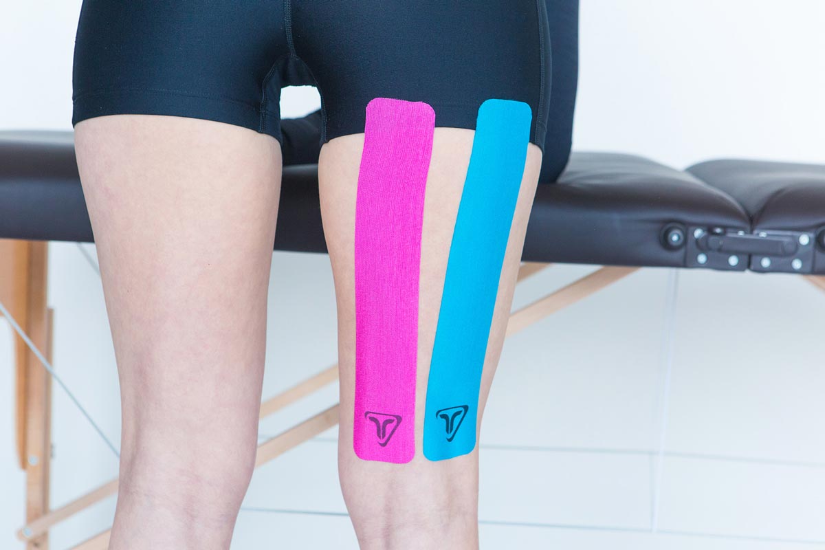 True Tape Hamstring Anwendung – How to Tape Hamstring with KT Tape – MFKC