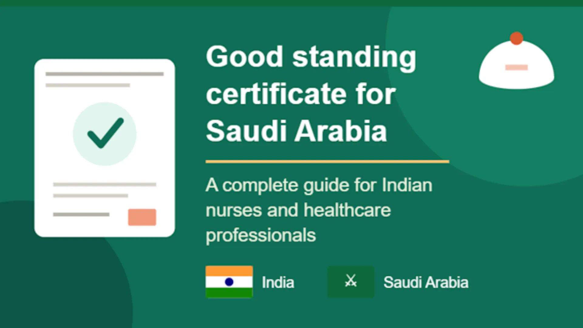 Saudi Arabia Good Standing Certificate
