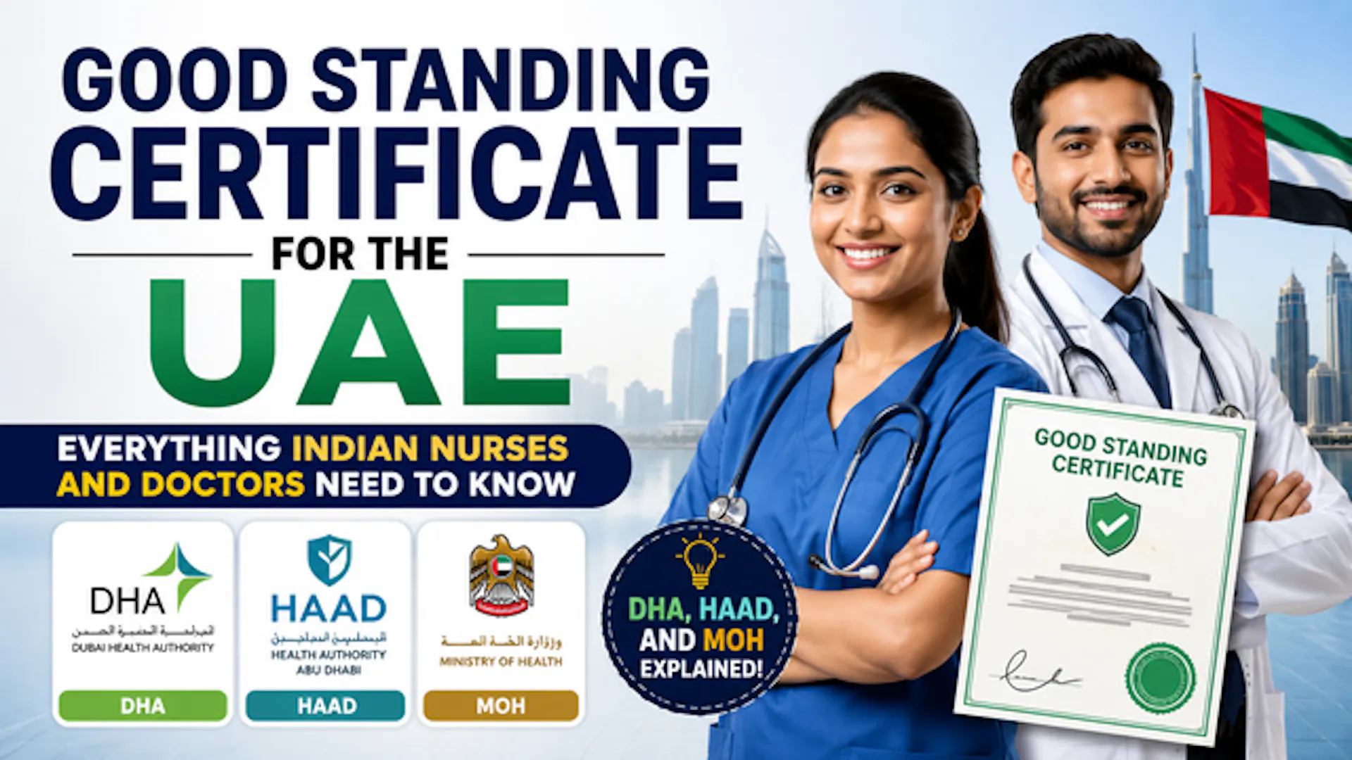 Good Standing Certificate for UAE