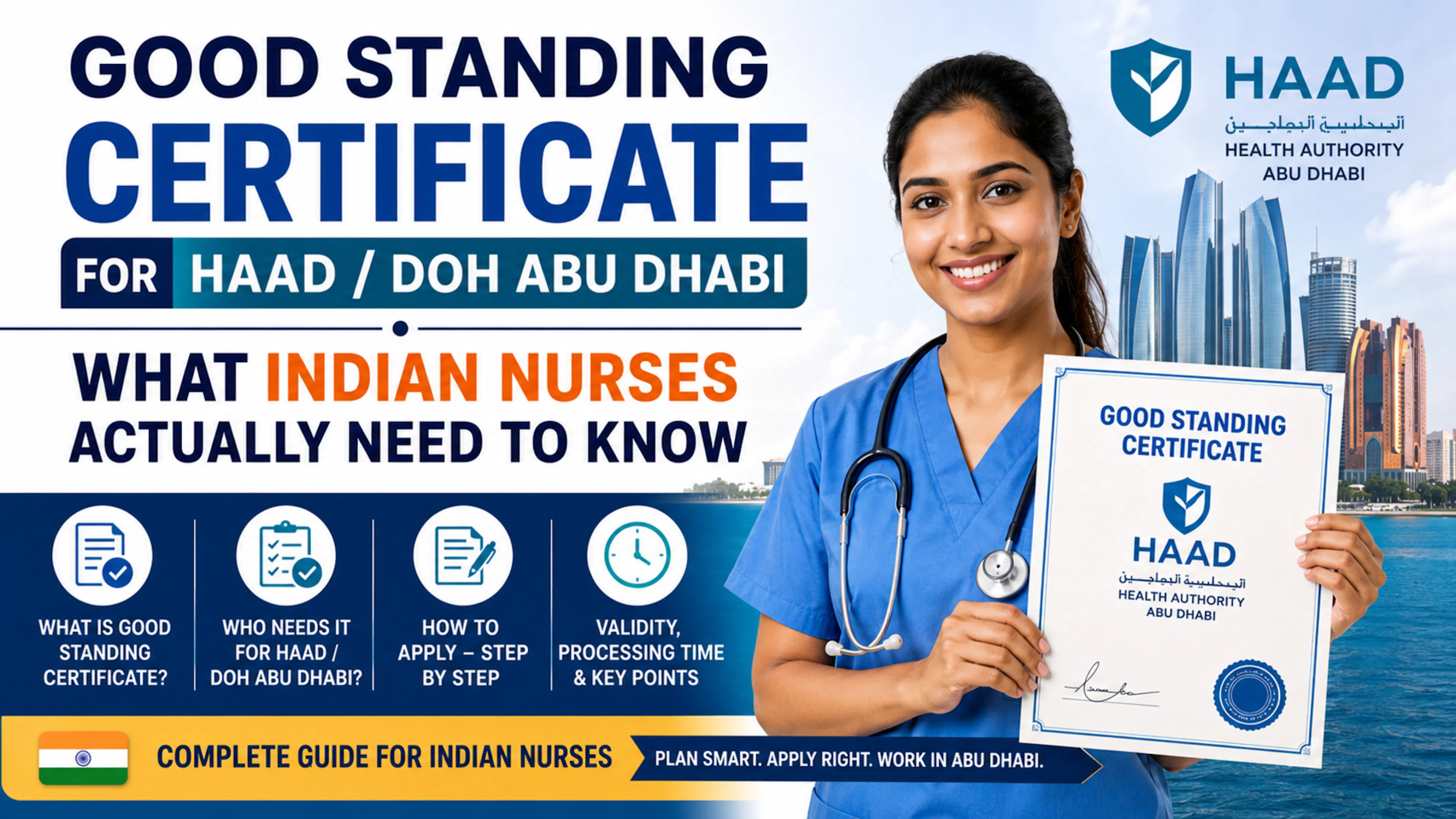 HAAD / DOH Abu Dhabi Good Standing