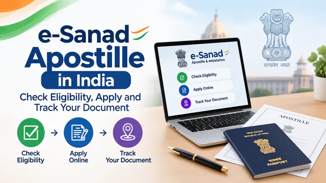 e-Sanad Apostille in India: Check Eligibility, Apply, and Track Your Document