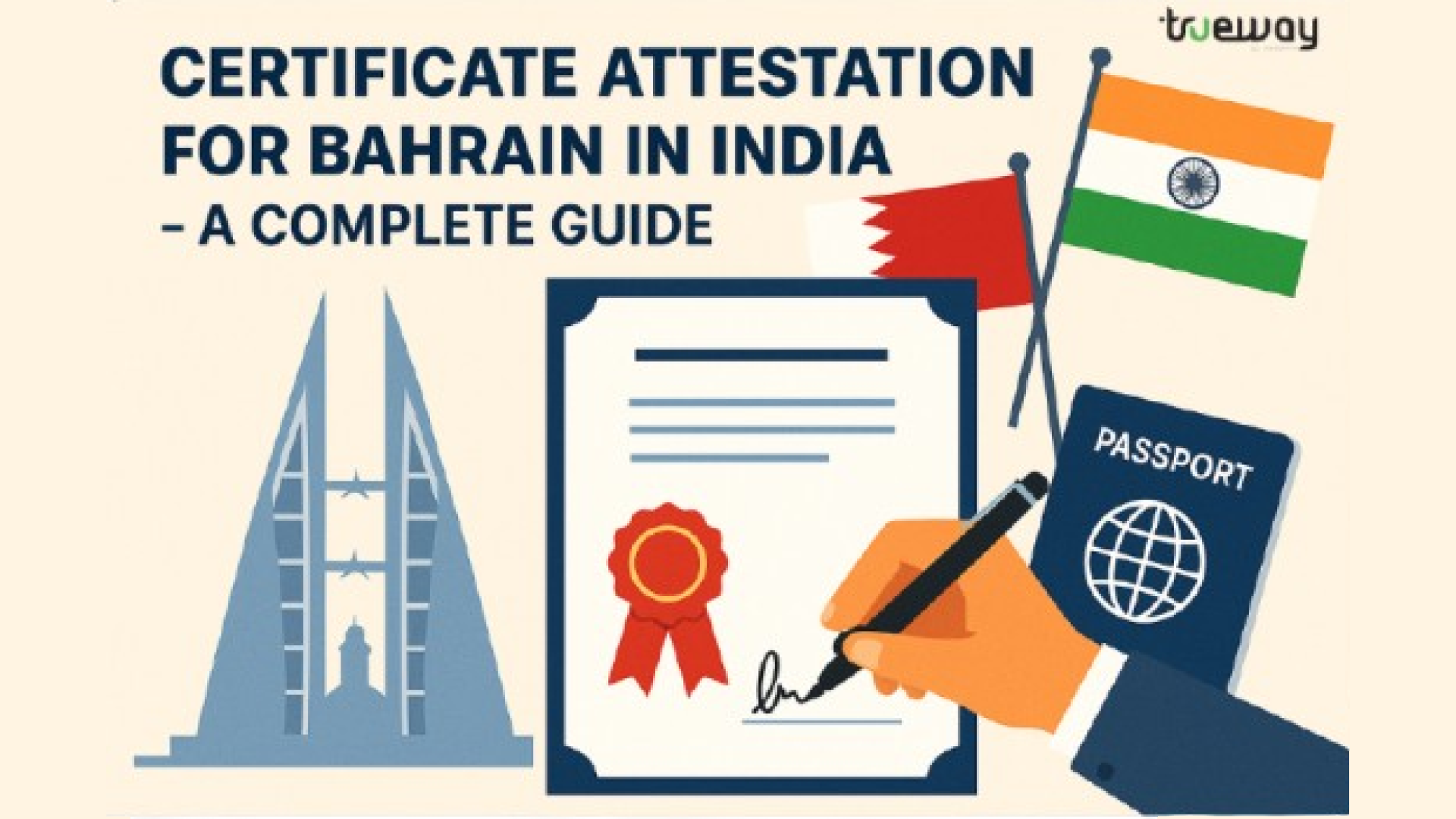 Document Attestation for Bahrain – Fast & Reliable Services in India