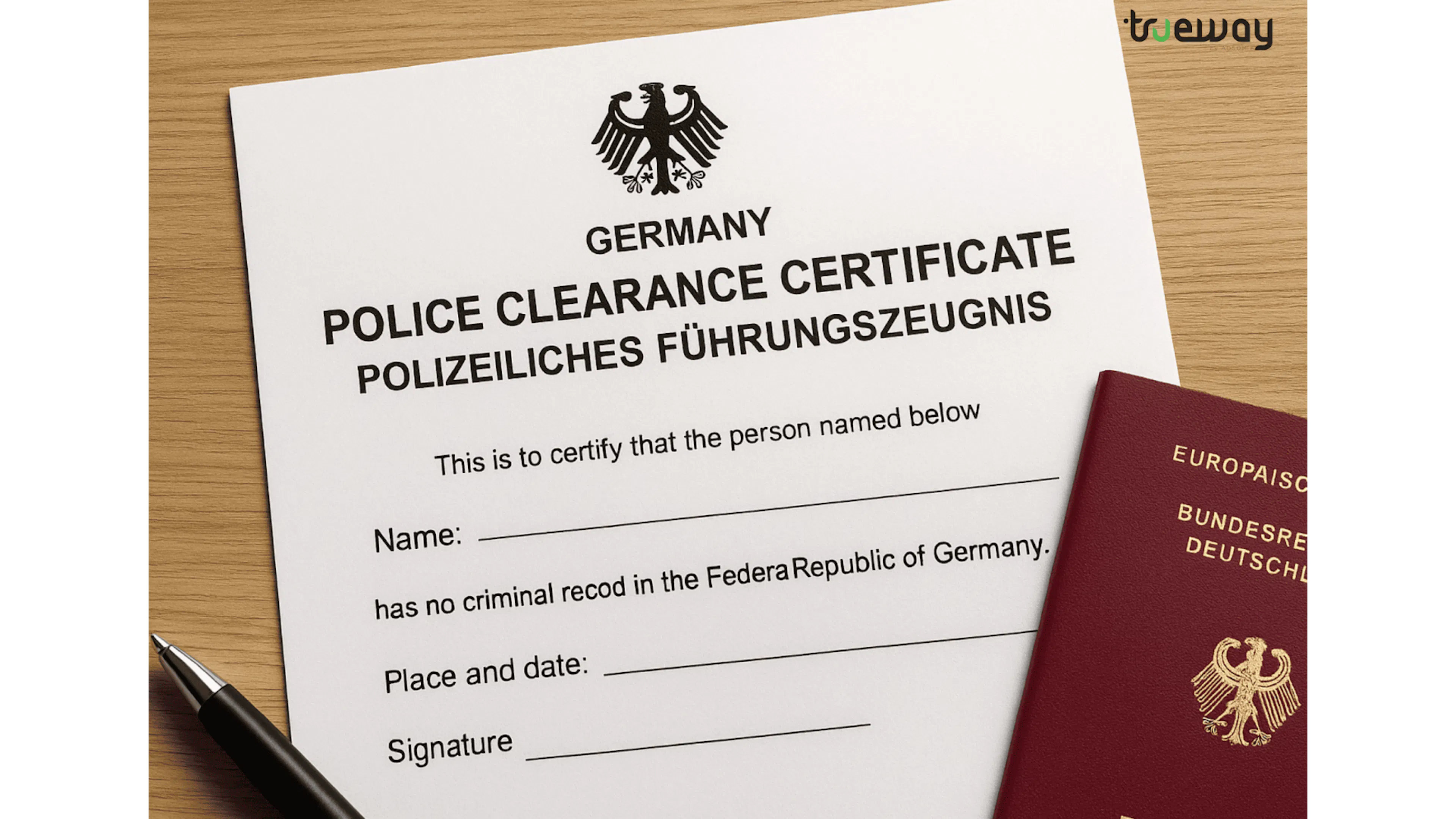 Germany Police Clearance Certificate (PCC) for Moving Abroad | Trueway