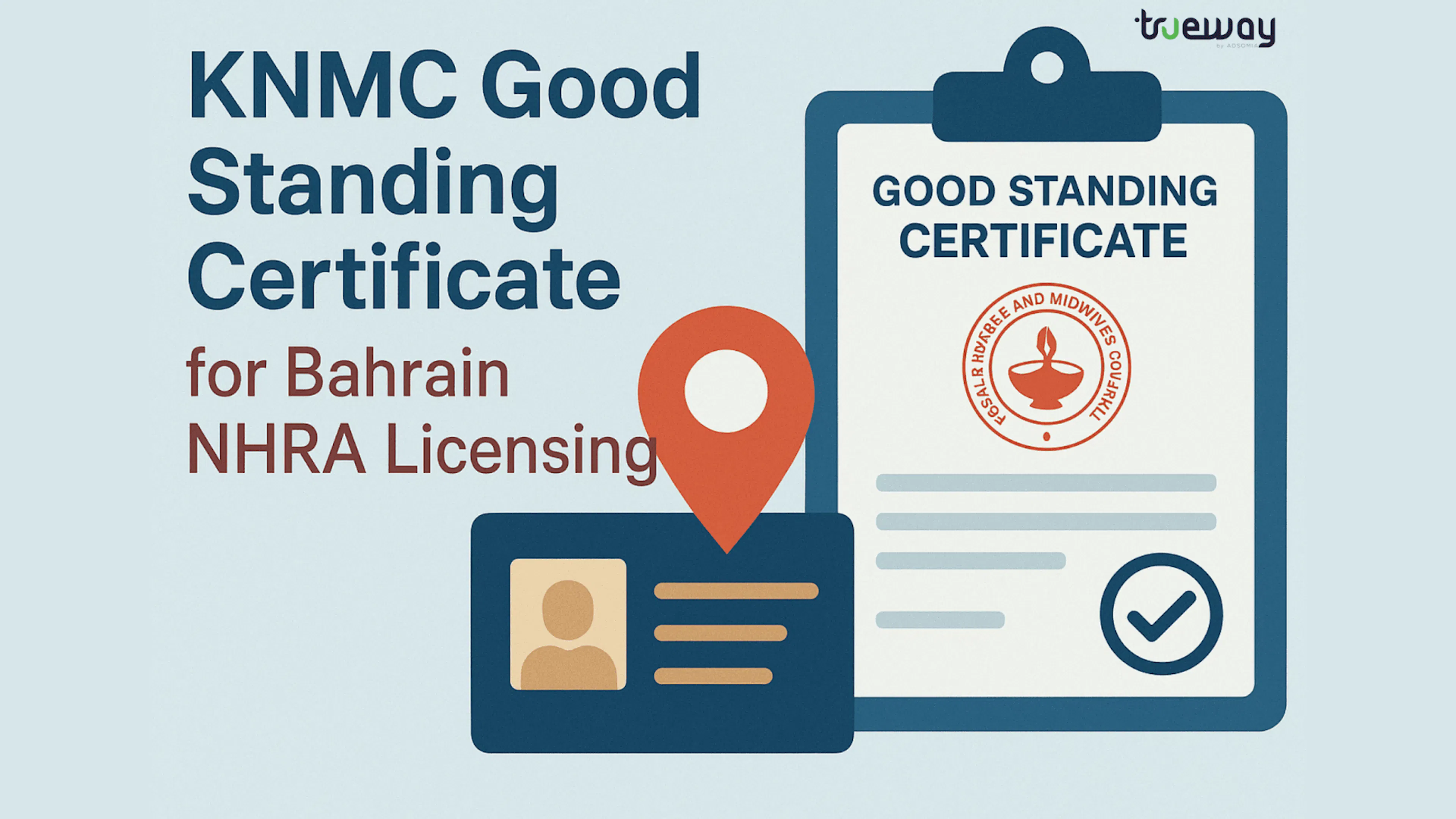 KNMC Good Standing Certificate for Bahrain NHRA Licensing