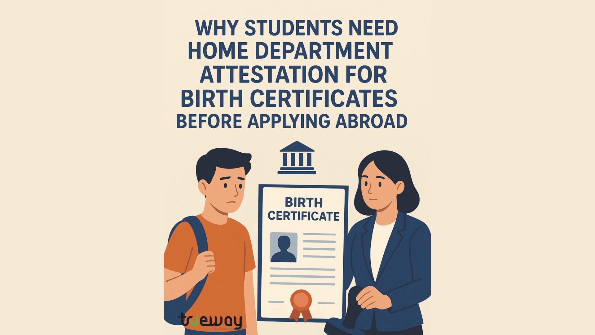 Home Department Attestation for Students in India | Birth Certificate & Study Abroad Document Verification