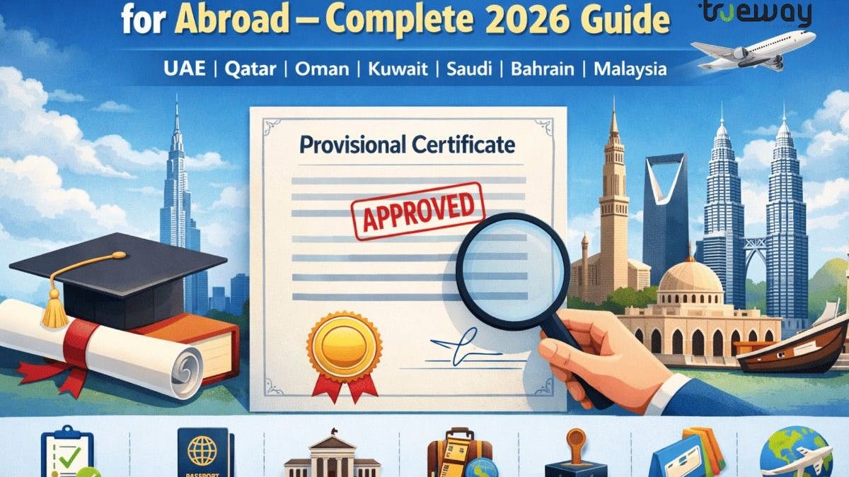 Provisional Certificate Attestation for Abroad