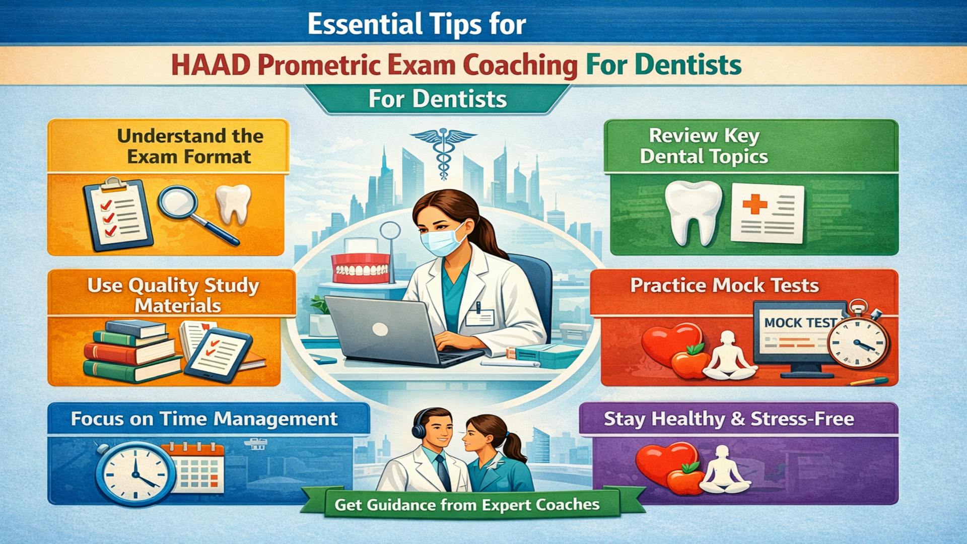 Essential Tips for HAAD Prometric Exam Coaching for Dentists