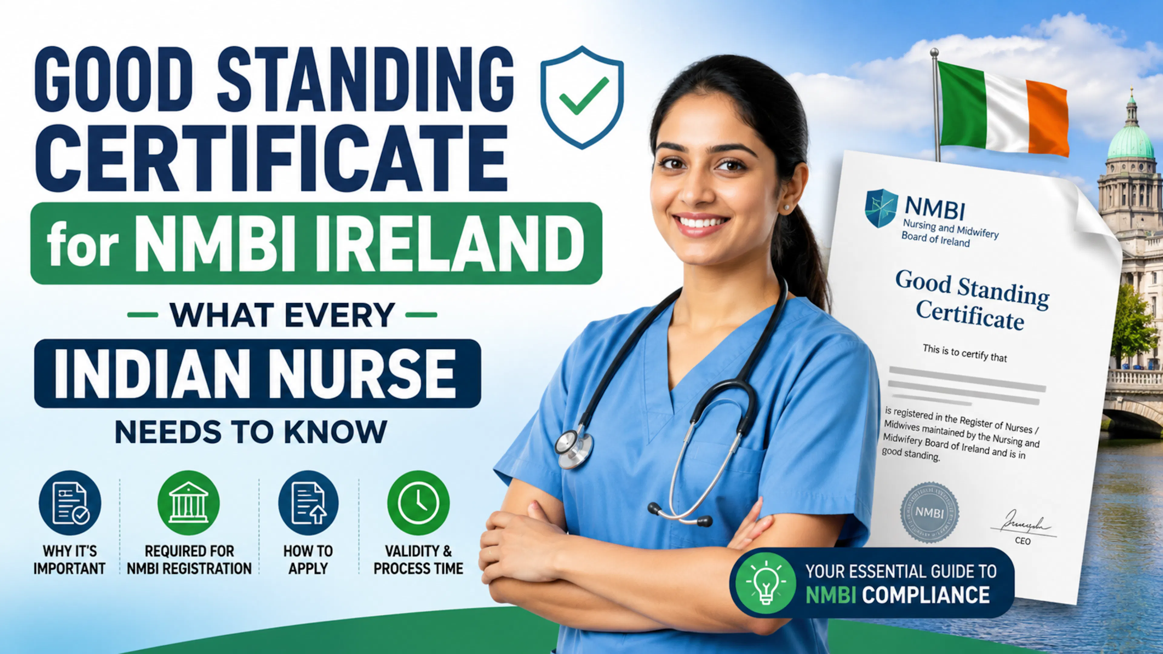 Good Standing Certificate for NMBI Ireland 